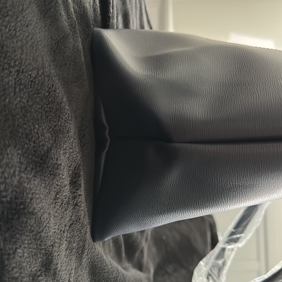 NWT Longchamp Le Pliage City Large Coated Canvas Shopping Bag in Navy - Picture 11 of 11